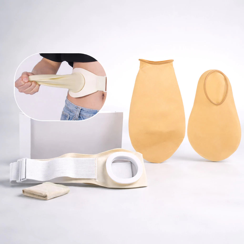 Cinto para Bolsa de Colostomia Ajustável – Suporte Discreto e Seguro para Ostomia Viva Secura