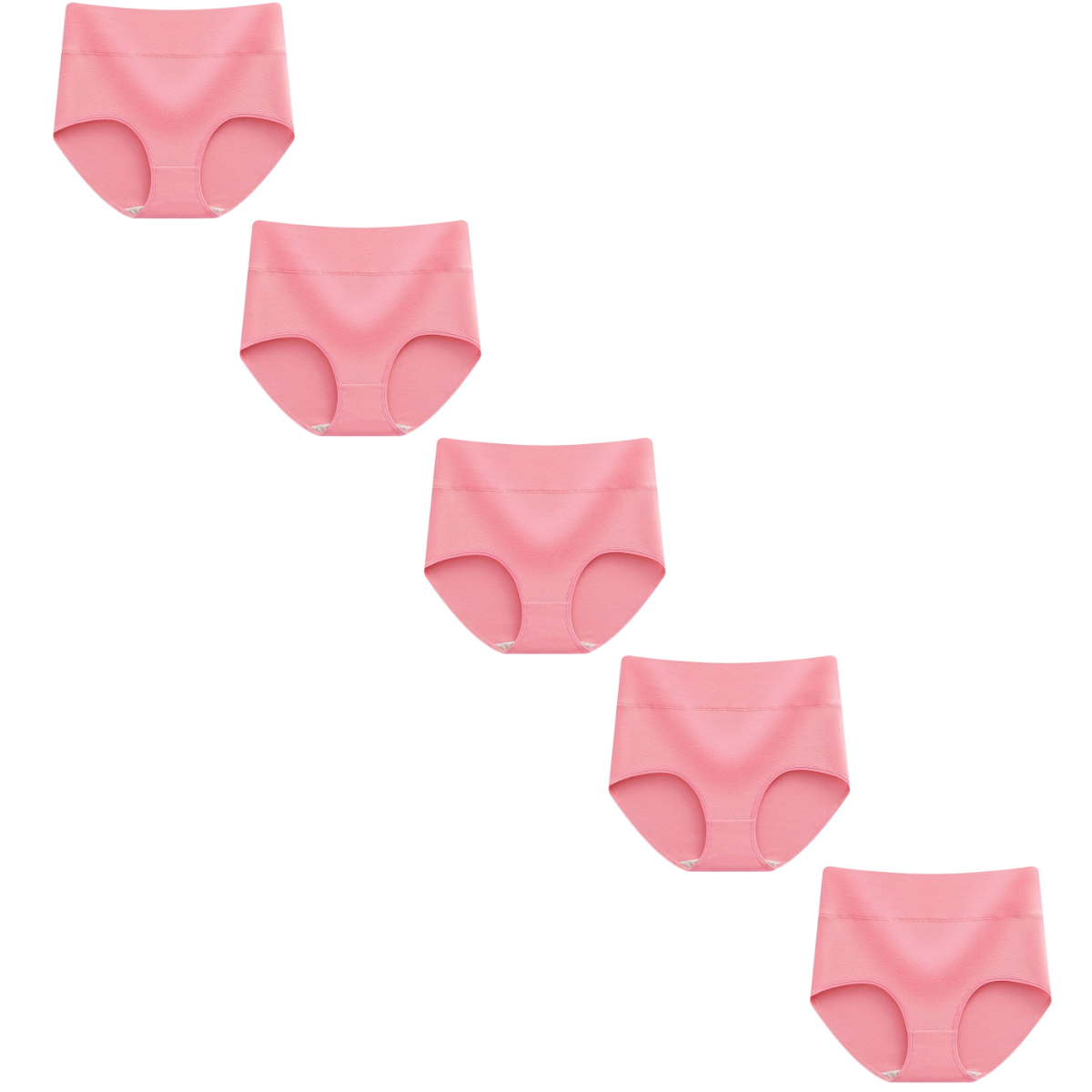 Calcinha Absorvente Lavável Secura Dry - Cintura Alta Rosa Viva Secura