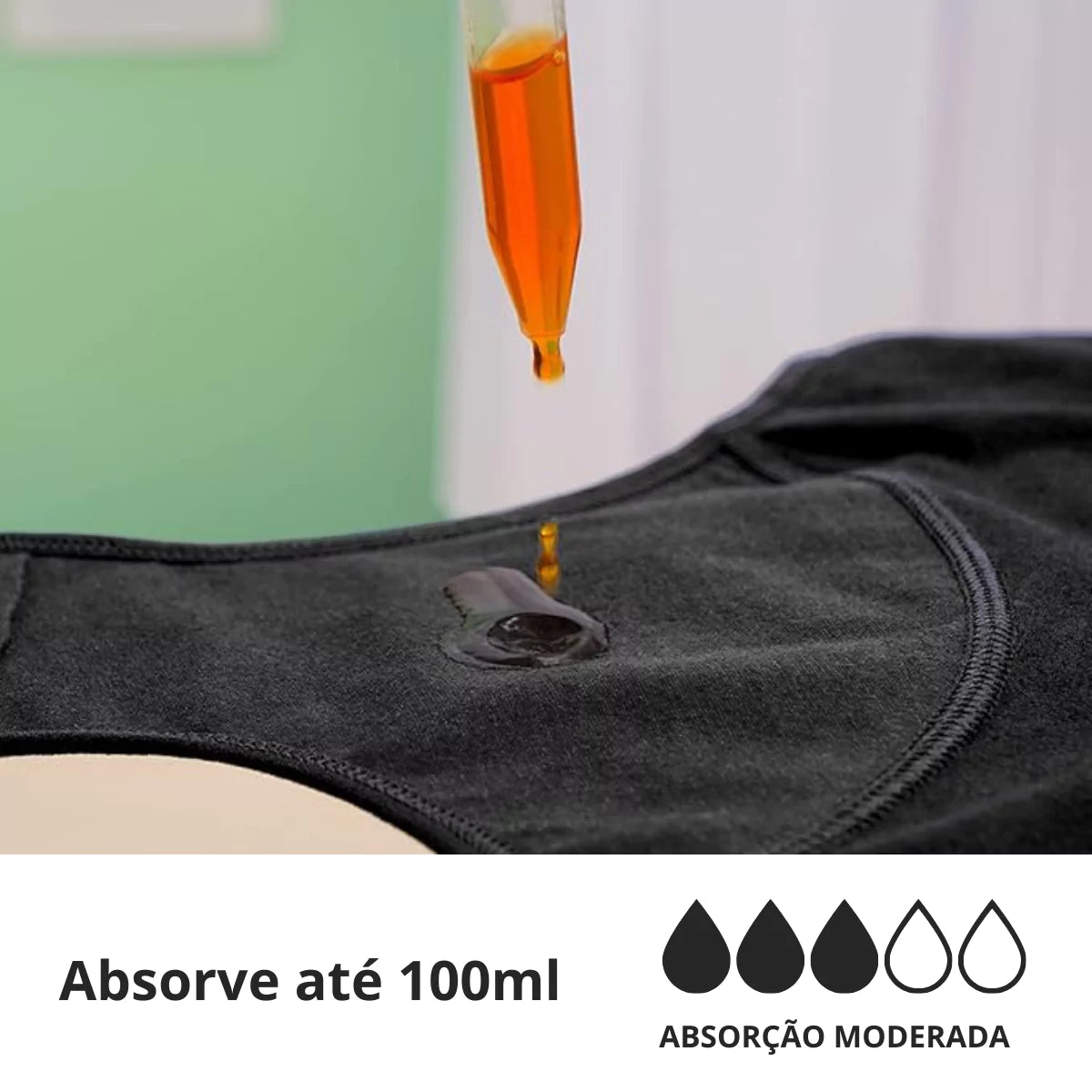 Cueca Absorvente Sunga Masculina - Secura Dry