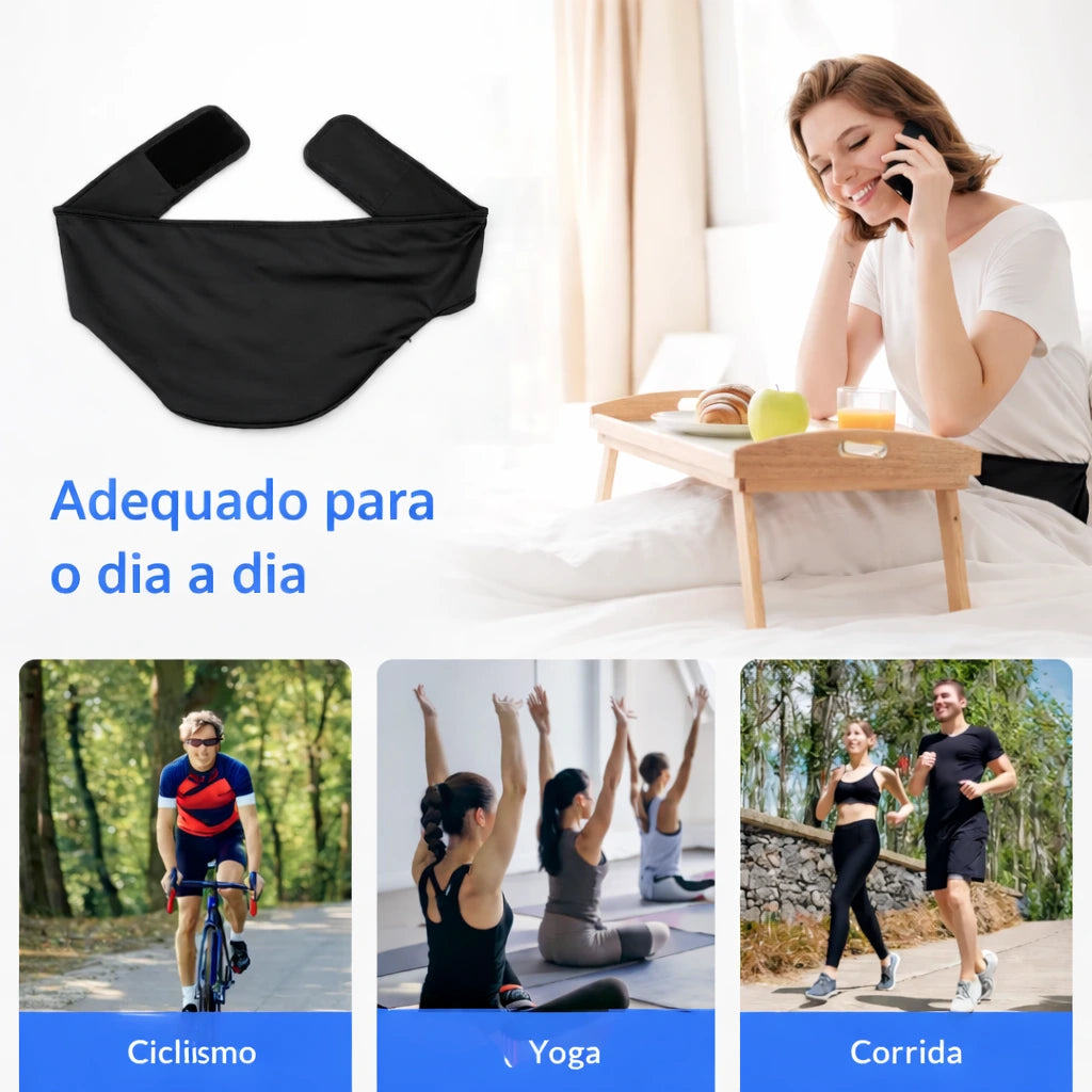 Cinto para Bolsa de Ostomia Ajustável – Faixa Discreta para Colostomia, Ileostomia e Urostomia Viva Secura