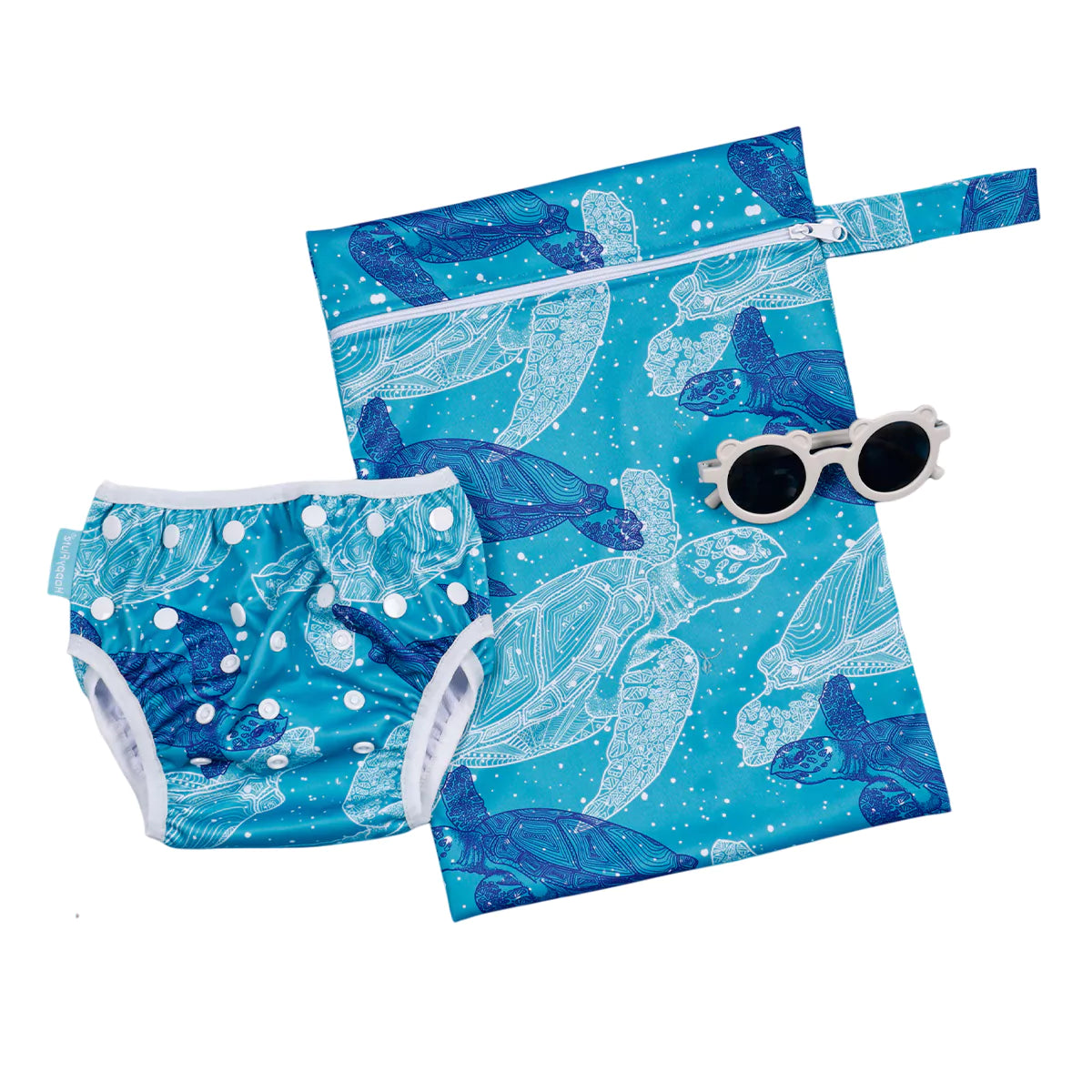 Fralda Ecológica de Banho Natação Regulável 0 a 2 anos - Secura Baby viva secura