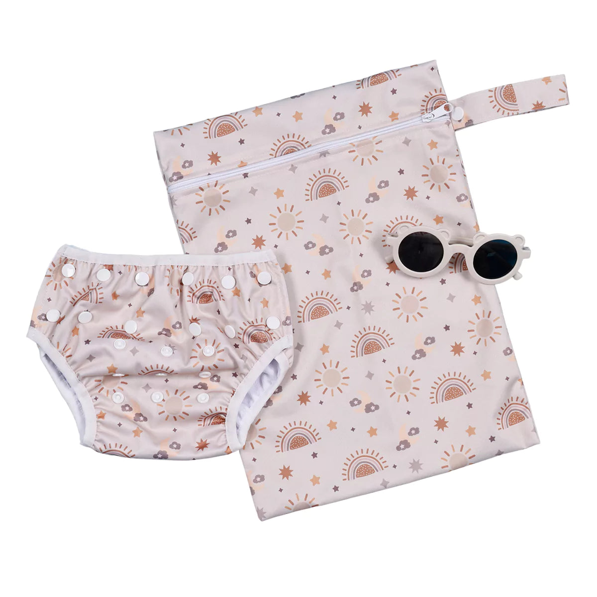 Fralda Ecológica de Banho Natação Regulável 0 a 2 anos - Secura Baby viva secura