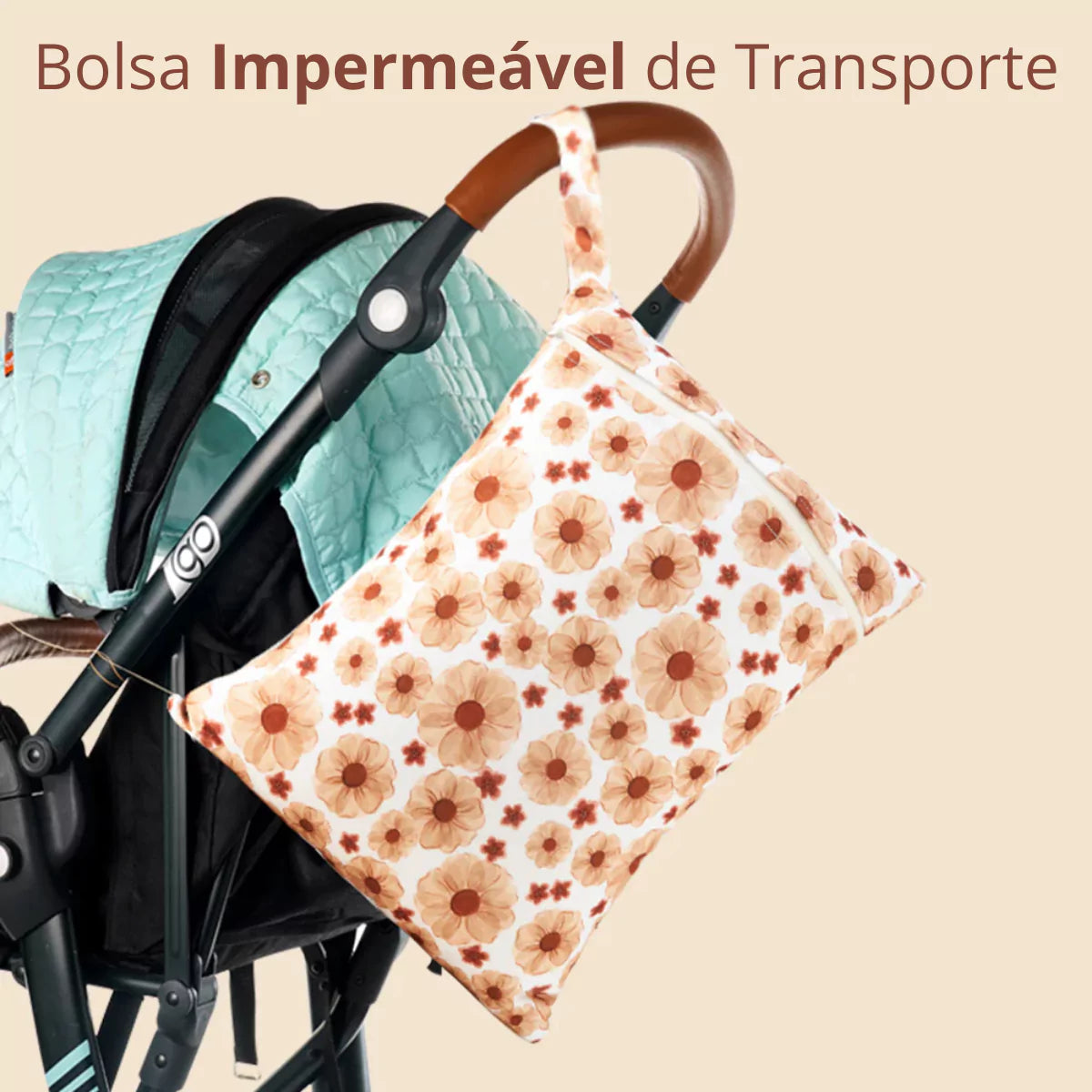 Kit 4 Fraldas Ecológicas de Pano Reutilizável e Regulável para Bebe Secura viva secura
