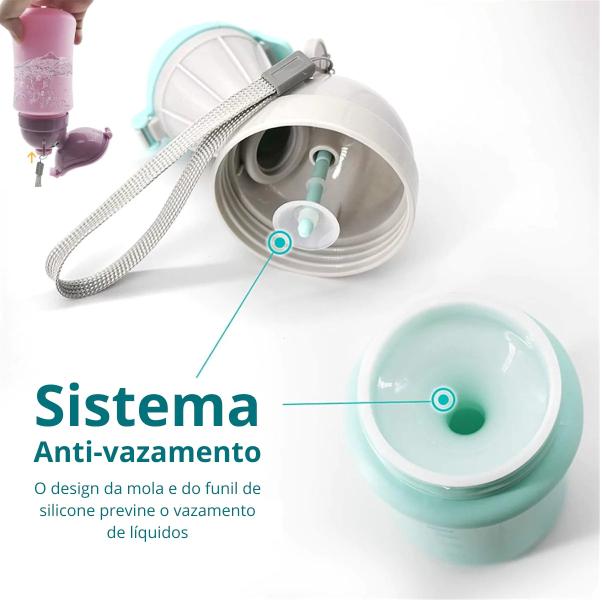 Mictório Portátil de Emergência 480mL viva secura