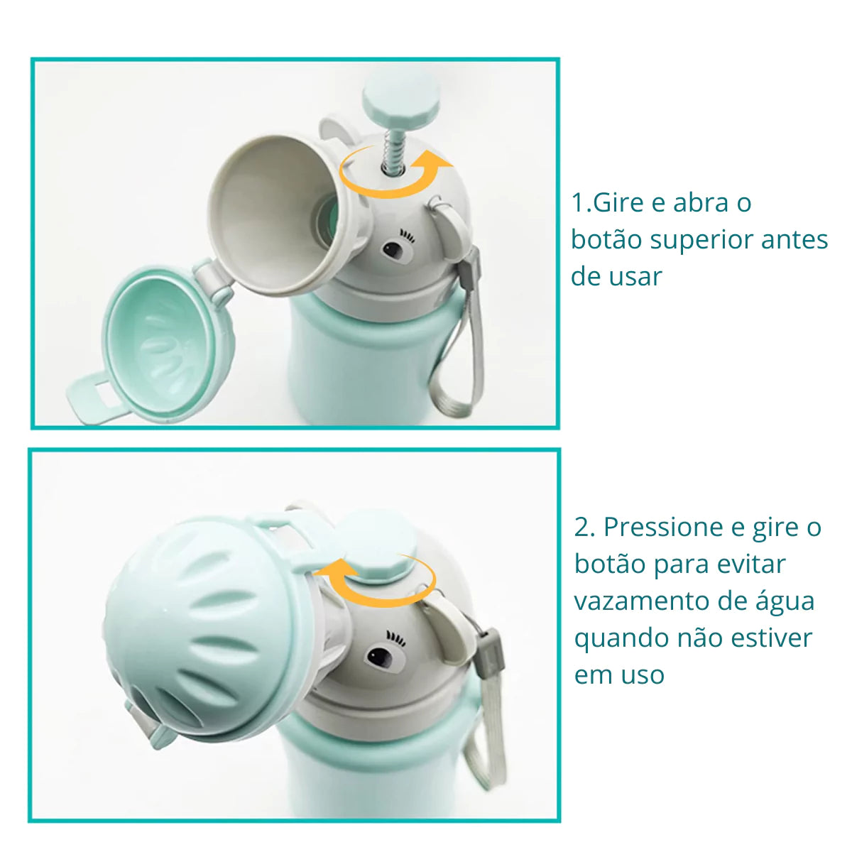Mictório Portátil de Emergência 480mL viva secura