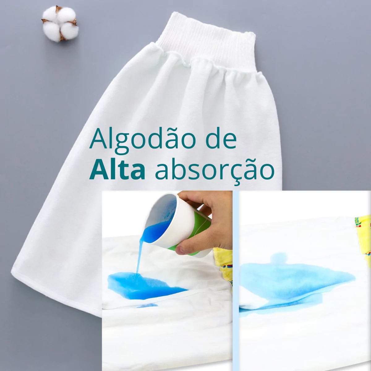 Saia Absorvente para Desfralde Infantil Secura Baby viva secura