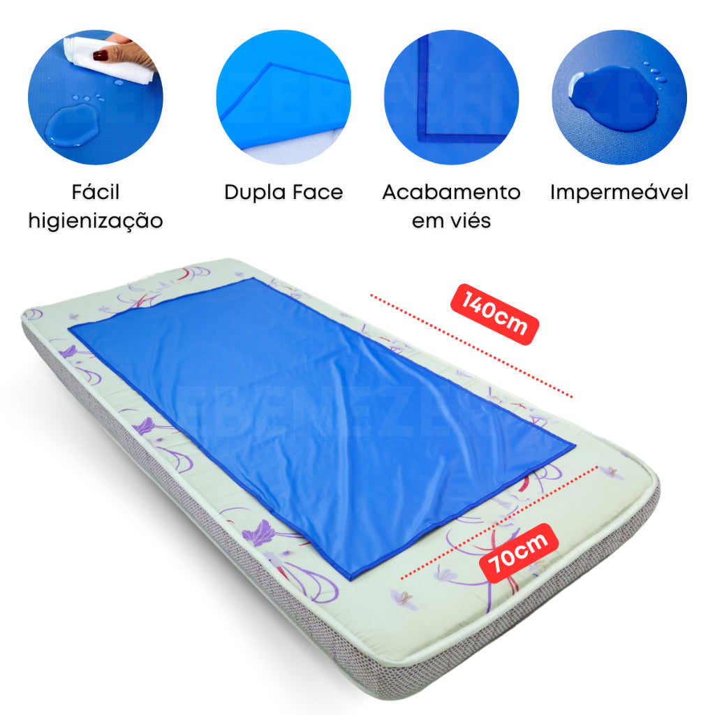 Trocador Impermeável Dupla Face para Colchão Adulto e Infantil – Napa Premium Secura Care Viva Secura