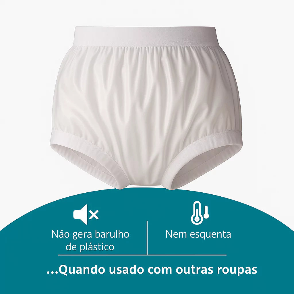 Calça Plástica Geriátrica Adulto Unissex - Secura Proof Viva Secura