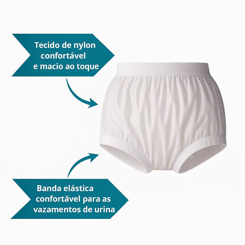 Calça Plástica Geriátrica Adulto Unissex - Secura Proof Viva Secura