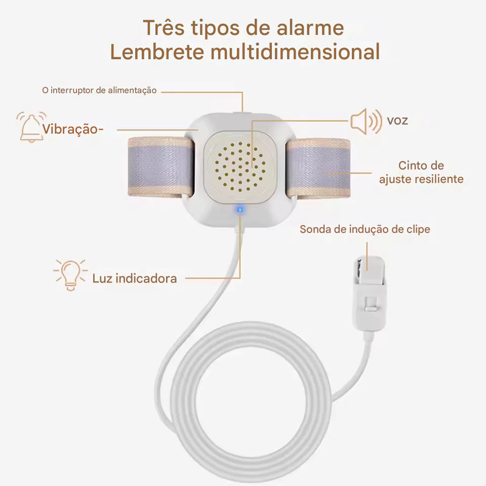 Alarme Urinário para Crianças e Idosos - Secura Tech