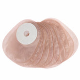 Bolsa de Colostomia Descartável 1 Peça com Barreira Hidrocoloide – Kit 10 Unidades Viva Secura