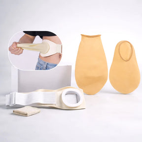 Cinto para Bolsa de Colostomia Ajustável – Suporte Discreto e Seguro para Ostomia Viva Secura