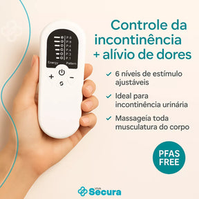 Estimulador Elétrico Muscular e do Assoalho Pélvico - Secura Tech Viva Secura