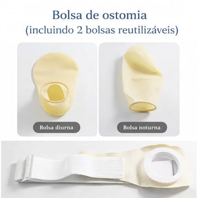 Cinto para Bolsa de Colostomia Ajustável – Suporte Discreto e Seguro para Ostomia Viva Secura