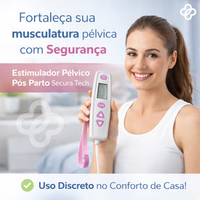 Estimulador Pélvico Elétrico Pós Parto - Secura Tech Viva Secura