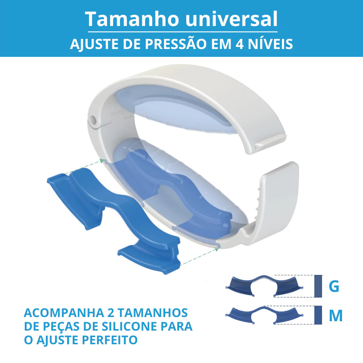 Grampo para Uretra Masculino Secura Clamp Viva Secura