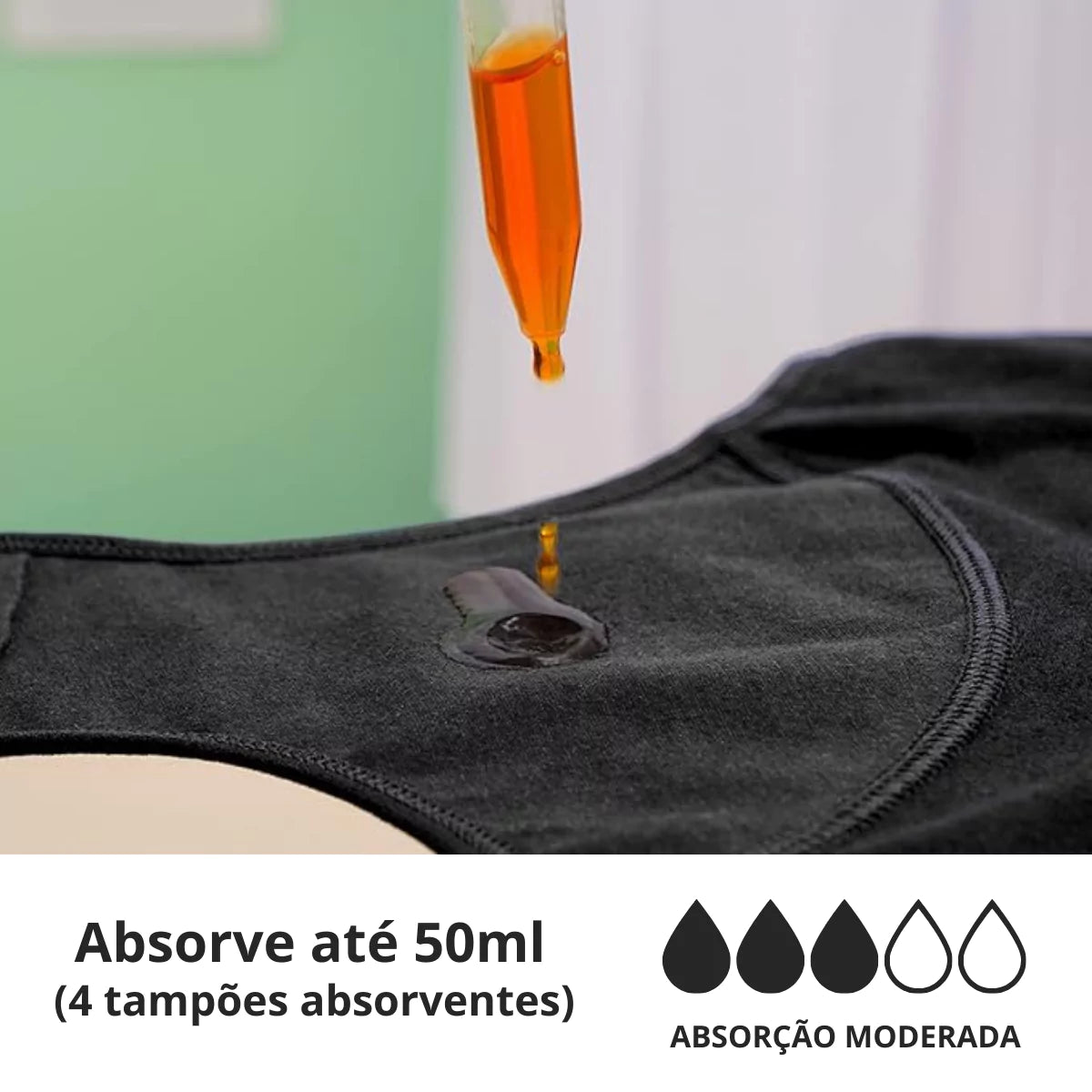 Maiô Absorvente - Secura Dry Viva Secura