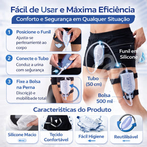 Short com Bolsa Coletora de Líquidos Masculino  Viva Secura
