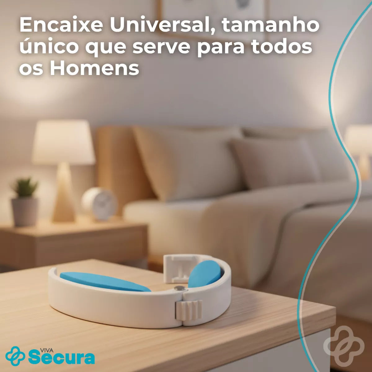 Grampo para Incontinência Masculina - Secura Clamp viva secura
