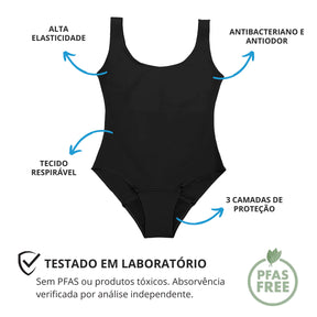 Maiô Absorvente - Secura Dry Viva Secura