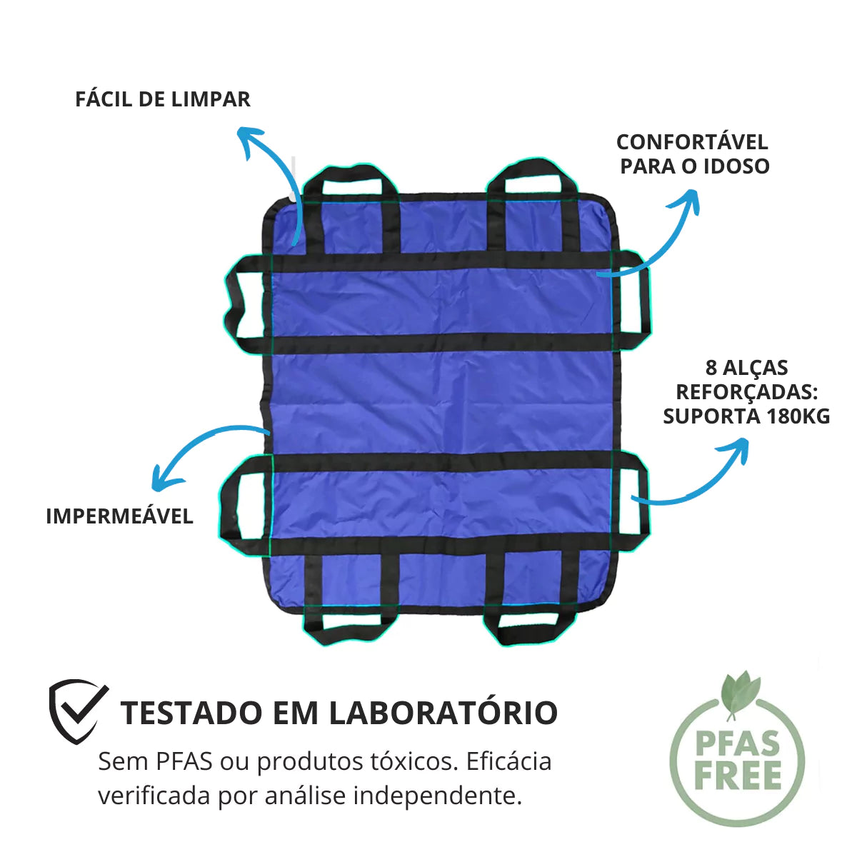 Maca Lona para Transferência de Idoso Impermeável - Secura Dry Viva secura