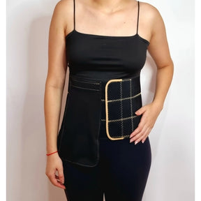 Cinta Abdominal para Ostomia com Abertura – Suporte Pós-Cirúrgico para Colostomia e Urostomia Viva Secura