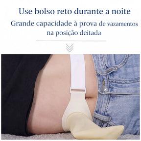 Cinto para Bolsa de Colostomia Ajustável – Suporte Discreto e Seguro para Ostomia Viva Secura