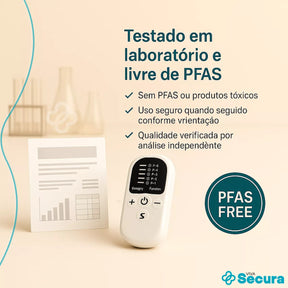 Estimulador Elétrico Muscular e do Assoalho Pélvico - Secura Tech Viva Secura