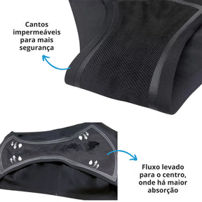 Maiô Absorvente - Secura Dry Viva Secura