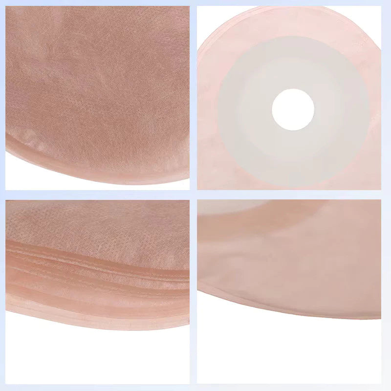 Bolsa de Colostomia Descartável 1 Peça com Barreira Hidrocoloide – Kit 10 Unidades Viva Secura