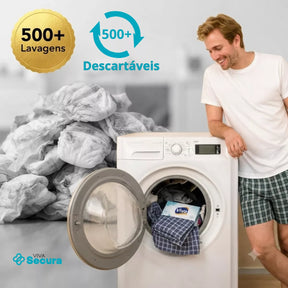 Short Samba Canção Absorvente para Incontinência Urinária Lavável e Reutilizável 150ml Viva Secura