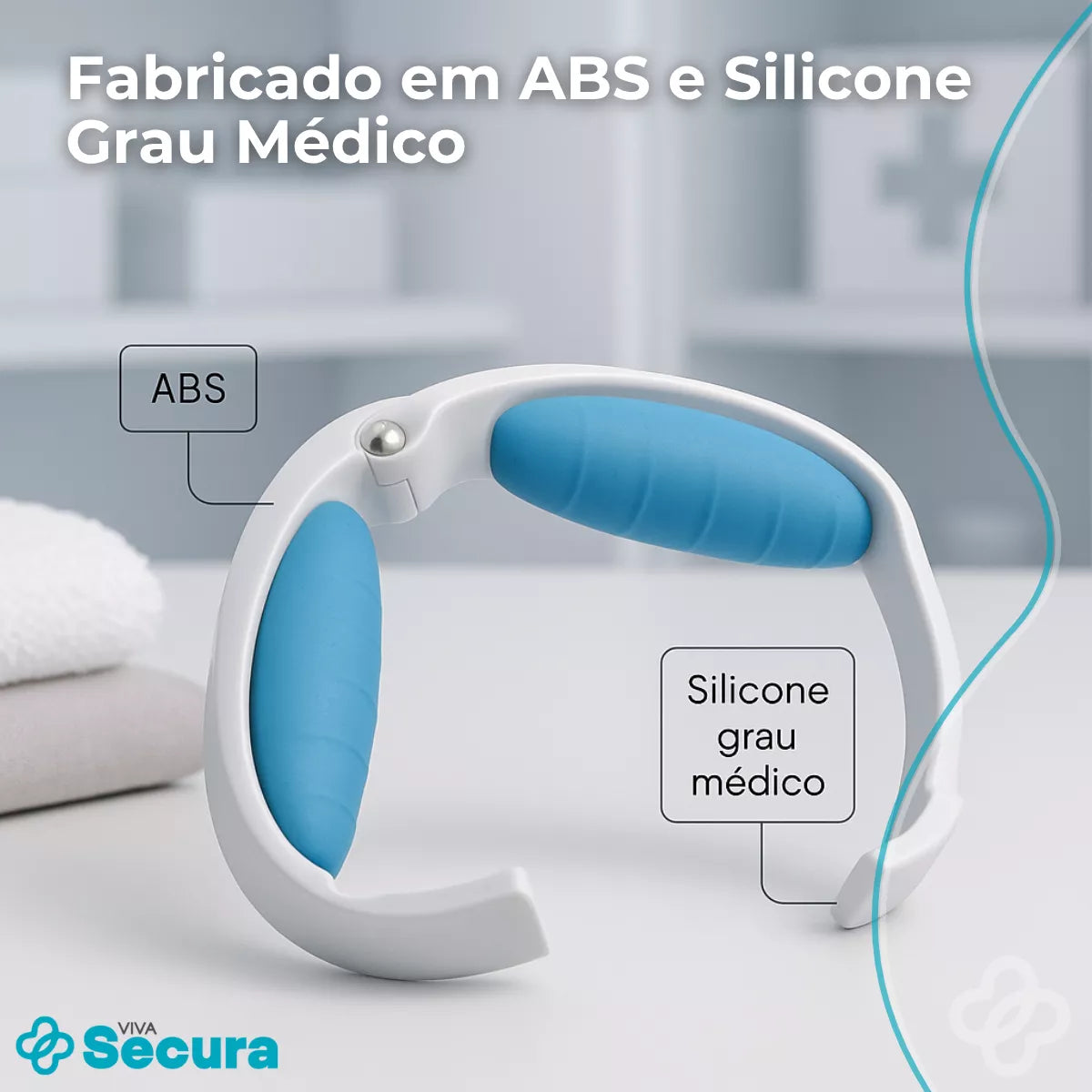 Grampo para Incontinência Masculina - Secura Clamp viva secura