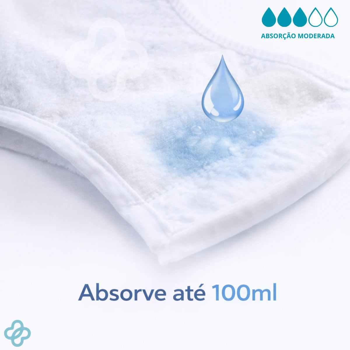 Cueca Absorvente Sunga Masculina - Secura Dry Viva Secura