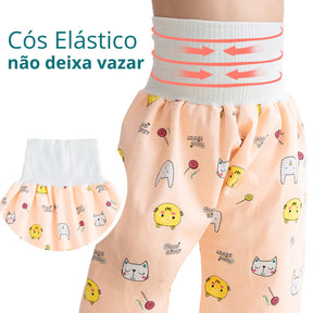 Calça Absorvente para Desfralde Infantil Secura Baby rosa viva secura