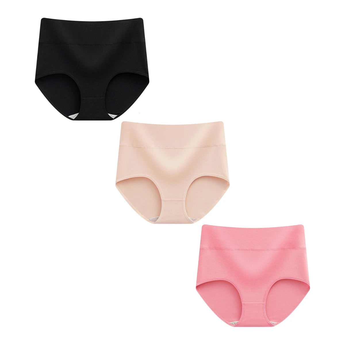 Calcinha Absorvente Lavável Secura Dry - Cintura Alta Preta Rosa Bege Viva Secura