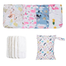 Kit 4 Fraldas Ecológicas de Pano Reutilizável e Regulável para Bebe Secura viva secura