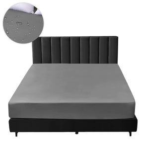 Lençol Protetor de Colchão Impermeável - Secura Cover cinza viva secura
