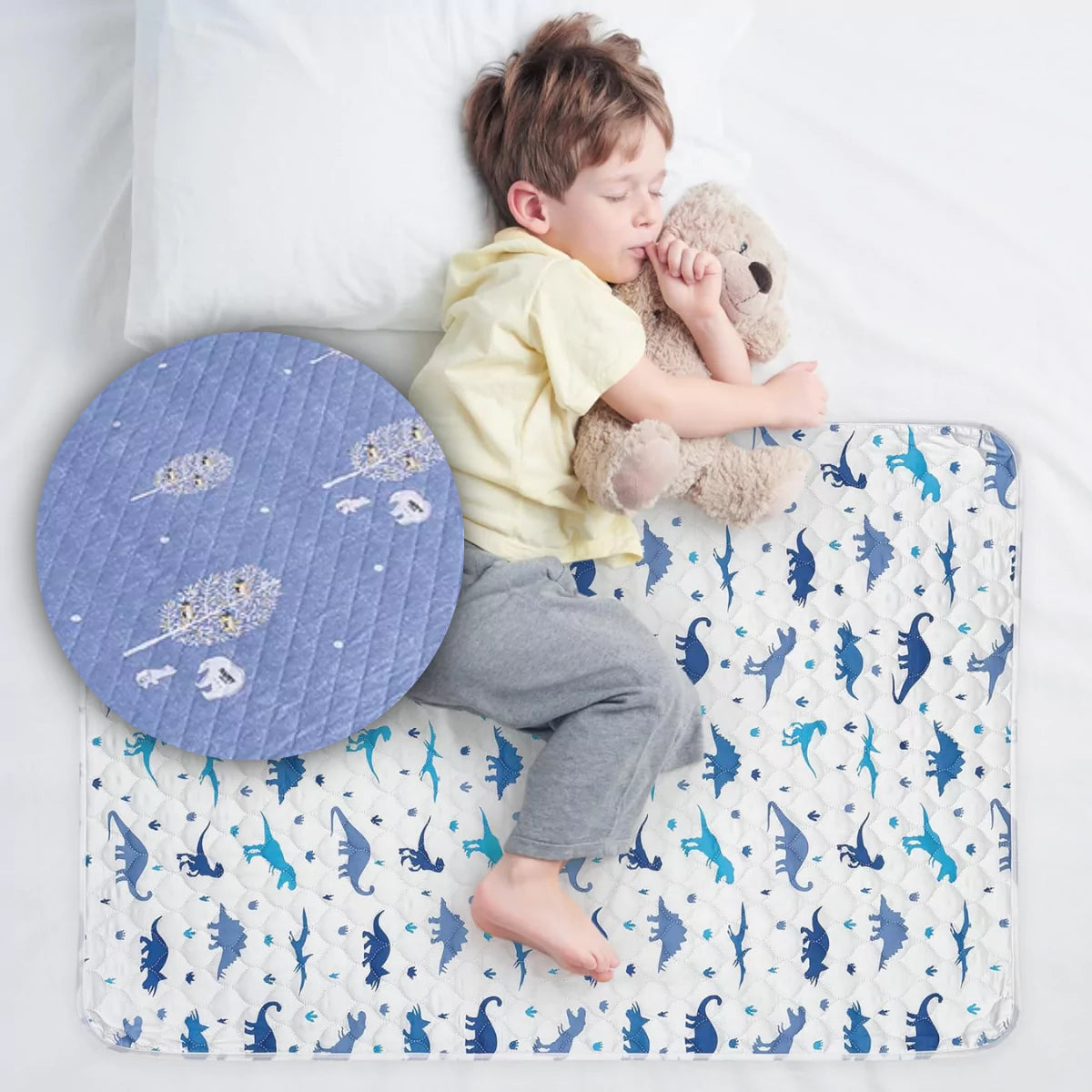 Protetor Absorvente para Colchão Cama Infantil viva secura