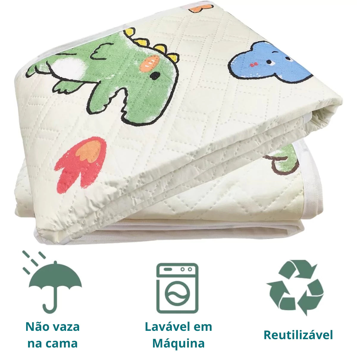 Protetor Absorvente para Colchão Cama Infantil viva secura