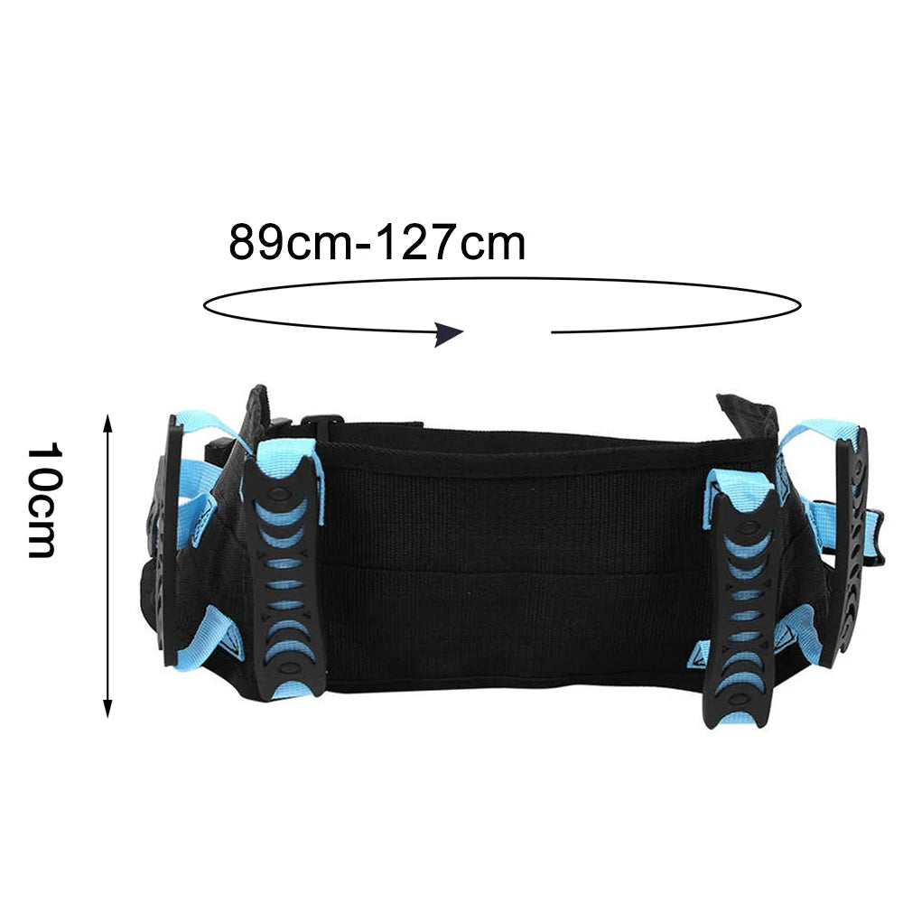 Cinto de Transferência para Idosos e Cuidador – Suporte de Levantamento com Alças Ergonômicas Secura Lift Viva Secura