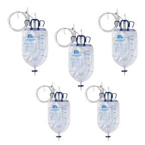 Kit Bolsa Coletora com Dreno 2000ml com Tampa – Sistema Fechado